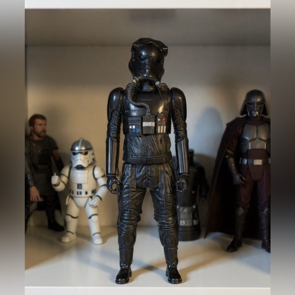 Star Wars The Awakens Space Mission First Order TIE Fighter Pilot - Picture 1 of 12